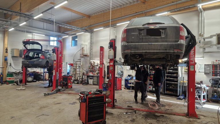 AdBlue-järjestelmän vika tutkittavana diagnostiikkalaitteella